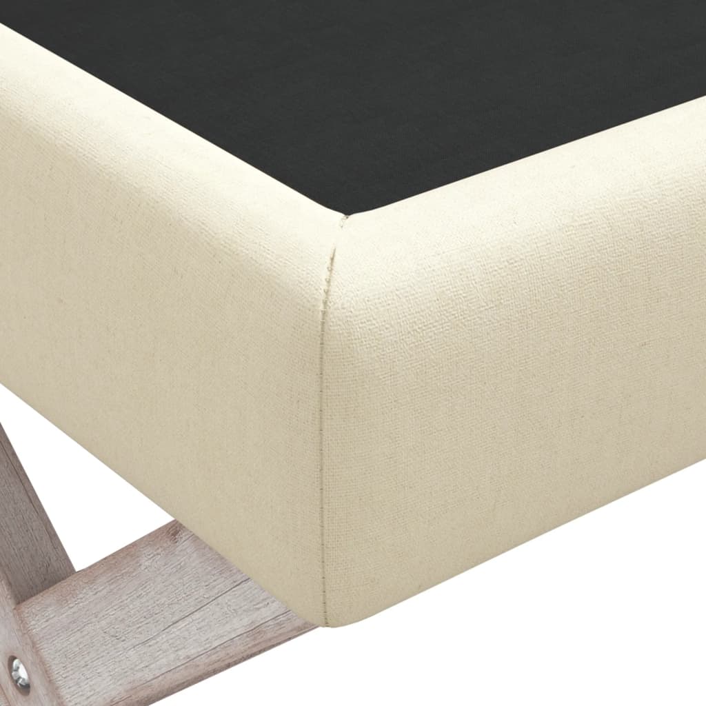 Sgabello Portaoggetti 110x45x49 cm in Lino - homemem39