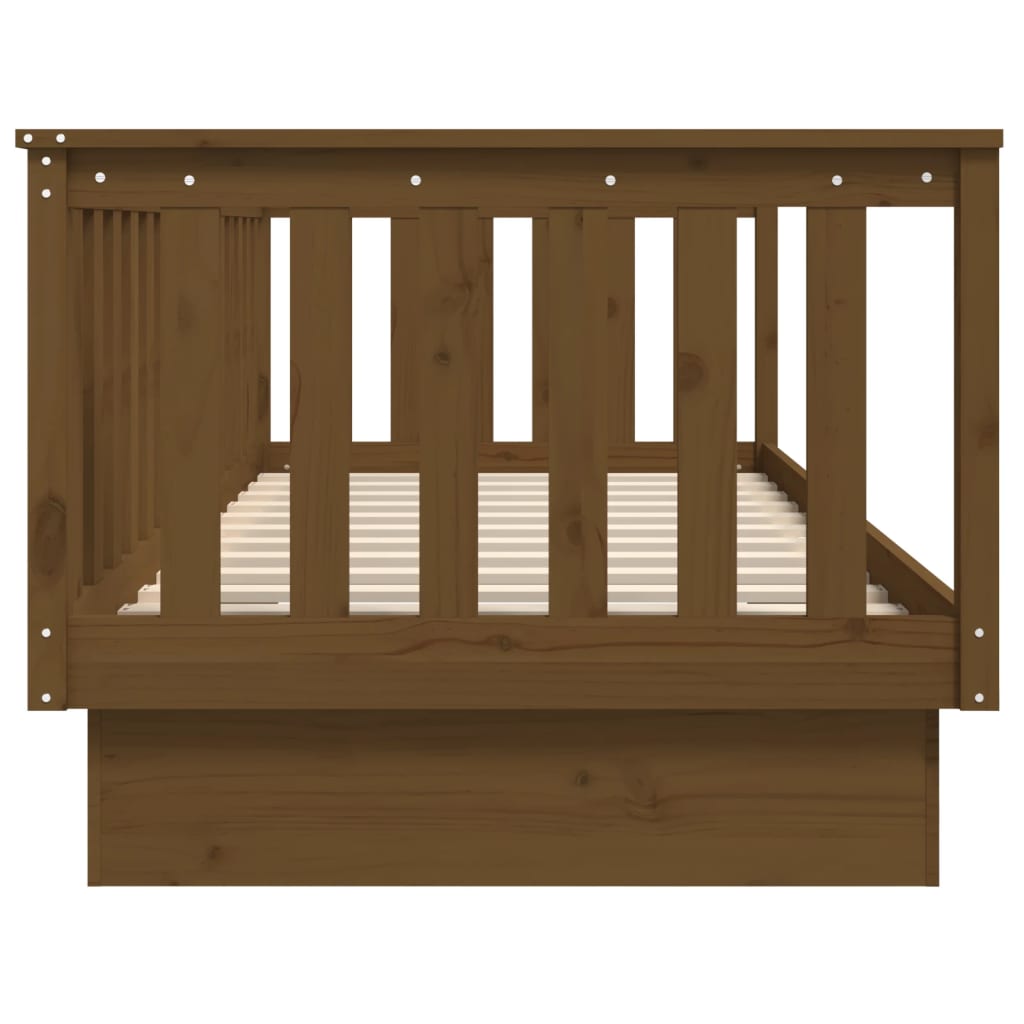 Dormeuse Ambra 80x200 cm in Legno Massello di Pino - homemem39
