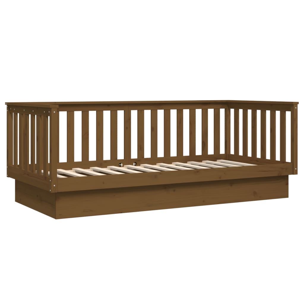 Divano Letto senza Materasso Ambra 90x200cm Legno di Pino - homemem39