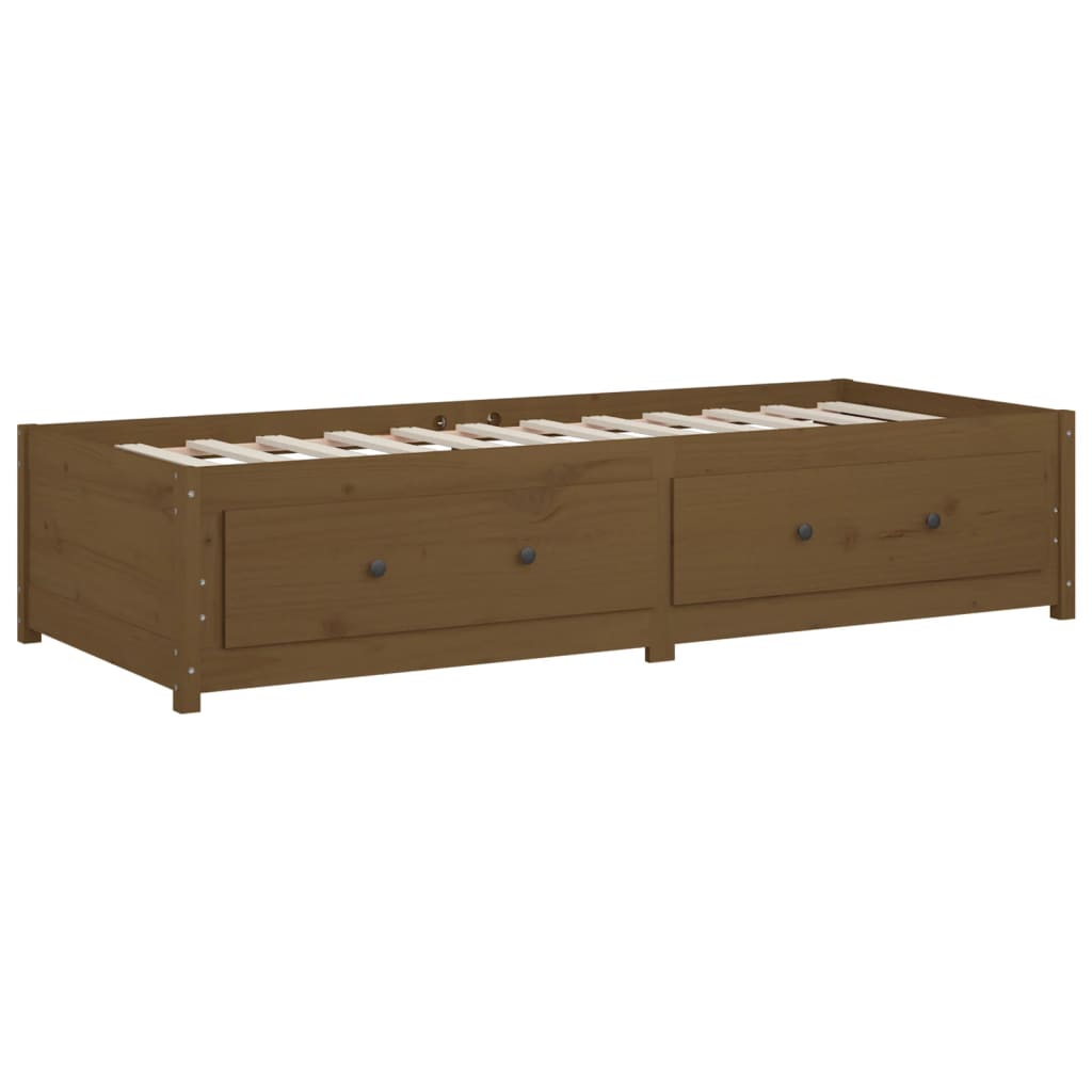 Dormeuse Ambra 80x200 cm in Legno Massello di Pino - homemem39