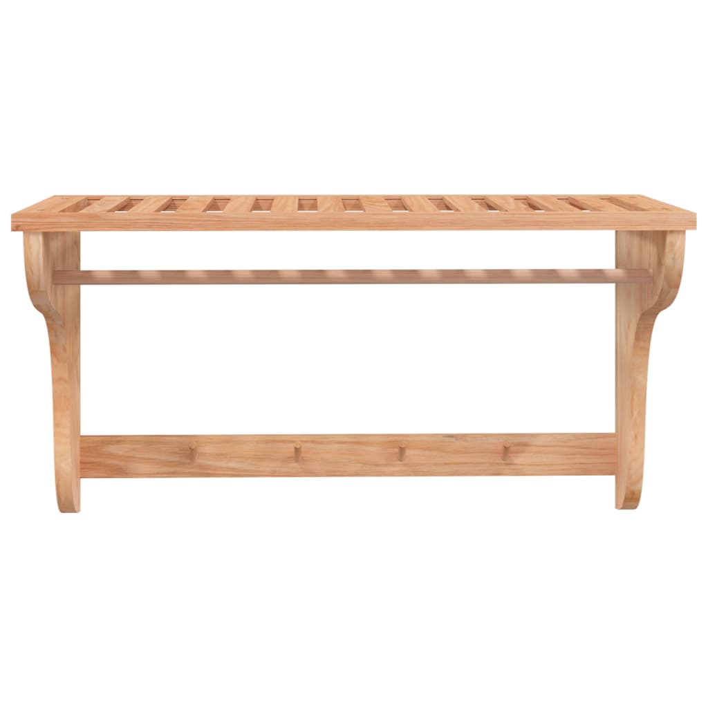 Portasciugamani 60x30x35 cm in Legno Massello di Noce - homemem39