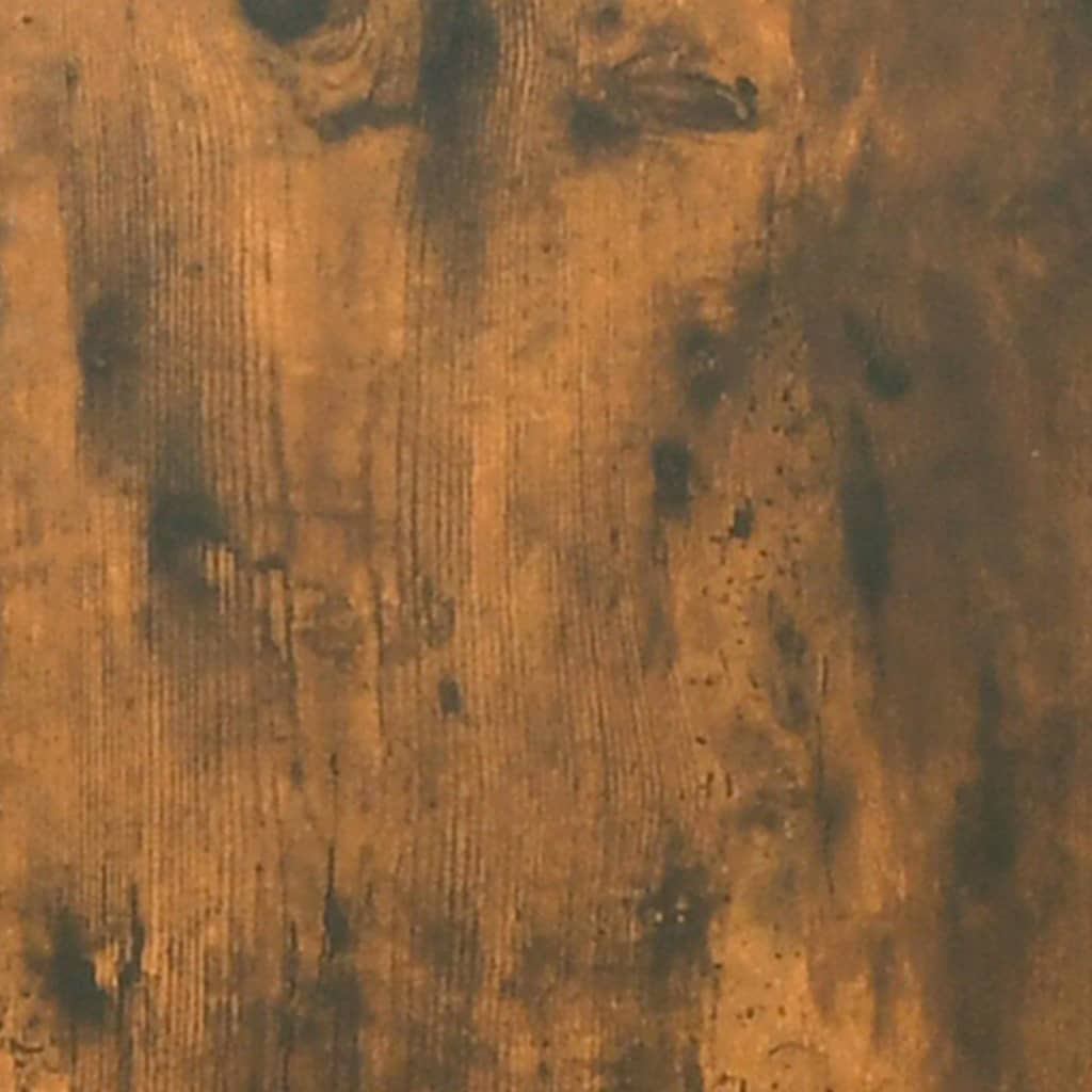 Armadietto a Muro Rovere Fumo 80x33x80 cm in Legno Multistrato - homemem39