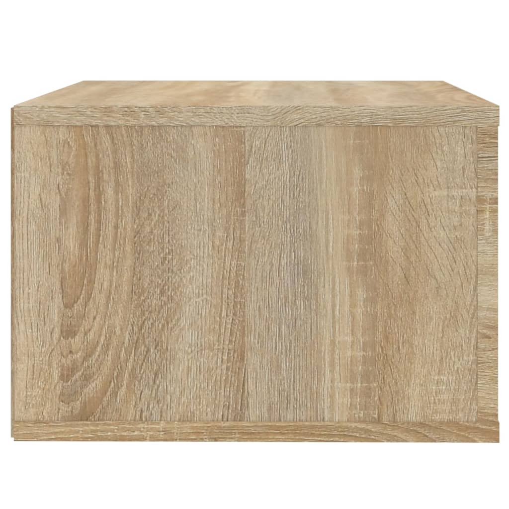 Comodini a Muro 2 pz Rovere Sonoma 50x36x25 cm - homemem39
