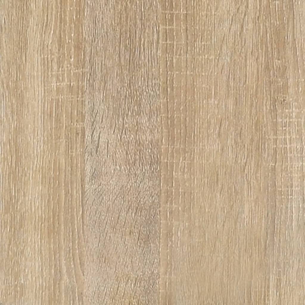 Comodini a Muro 2 pz Rovere Sonoma 50x36x25 cm - homemem39