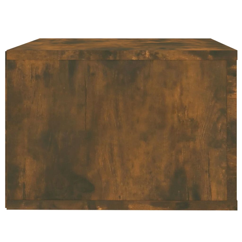 Comodino a Muro Rovere Fumo 50x36x25 cm - homemem39