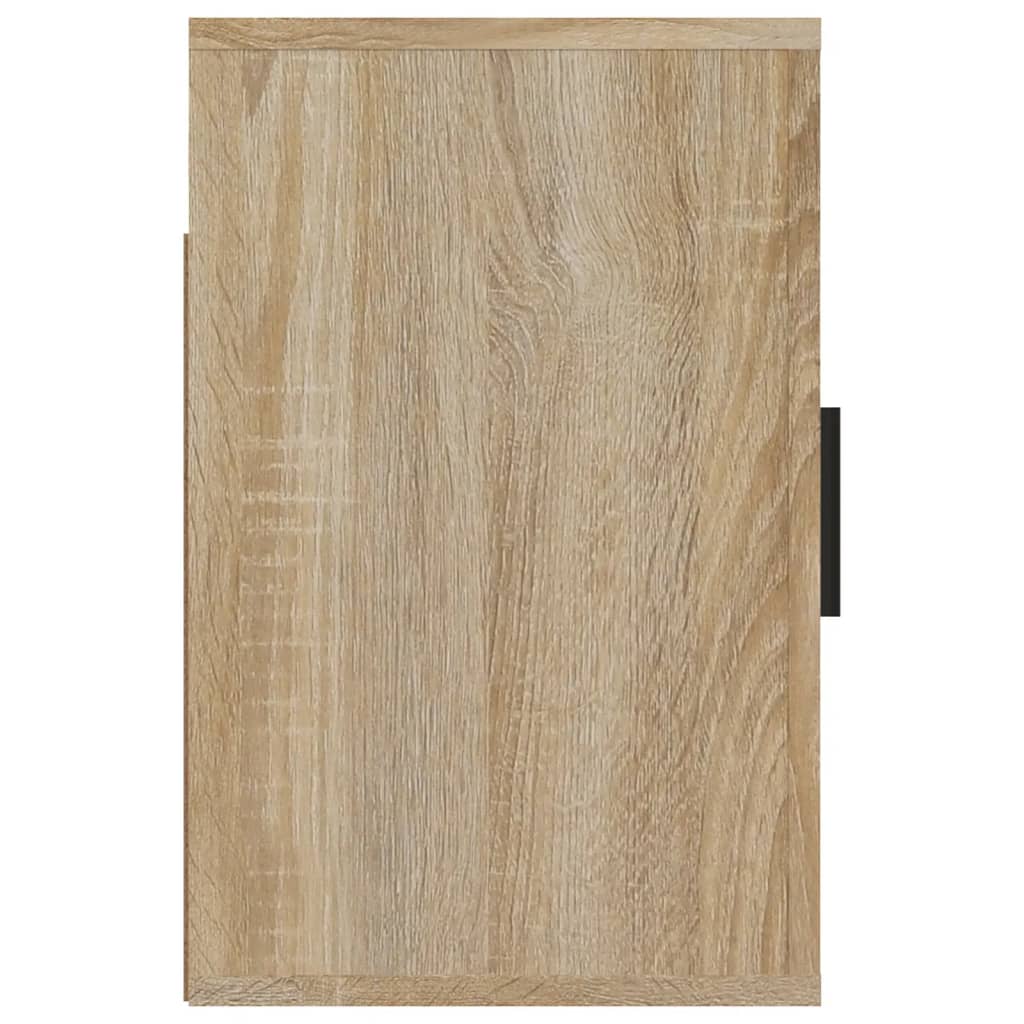 Comodino a Muro Rovere Sonoma 50x30x47 cm - homemem39