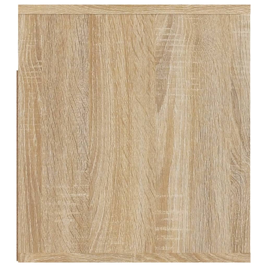 Comodini a Muro 2 pz Rovere Sonoma 50x36x40 cm - homemem39