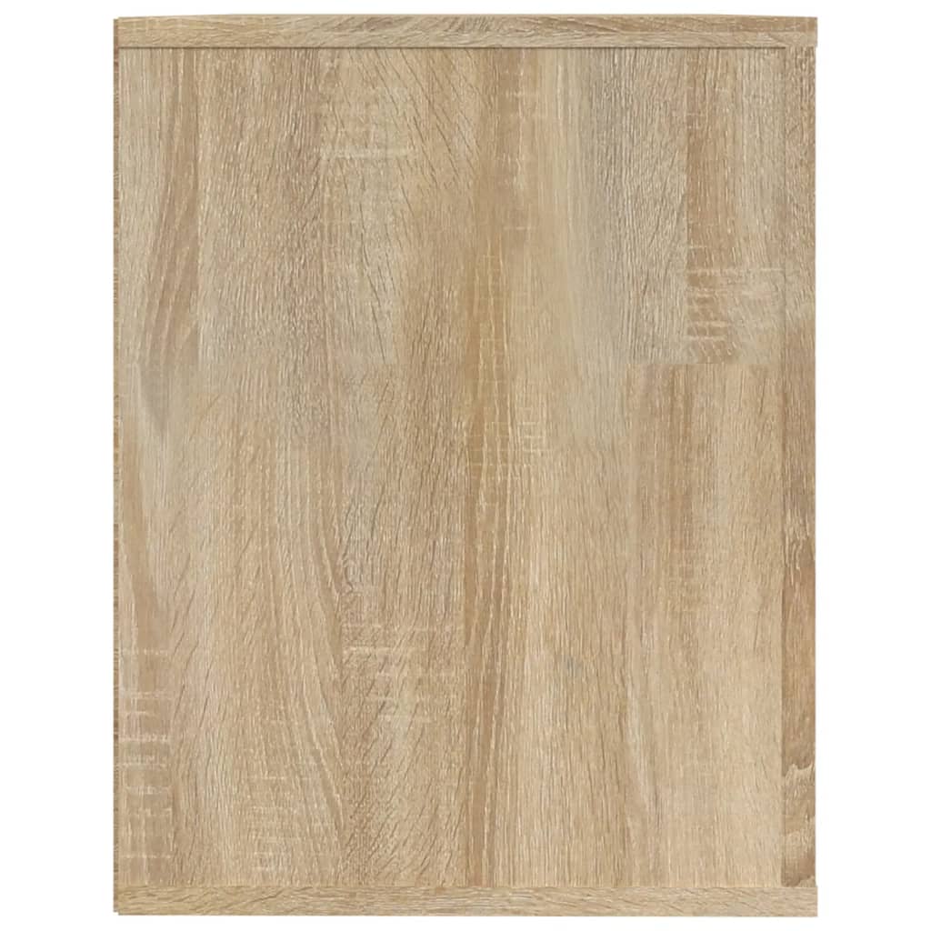Scarpiera Rovere Sonoma 75x35x45 cm in Legno Multistrato