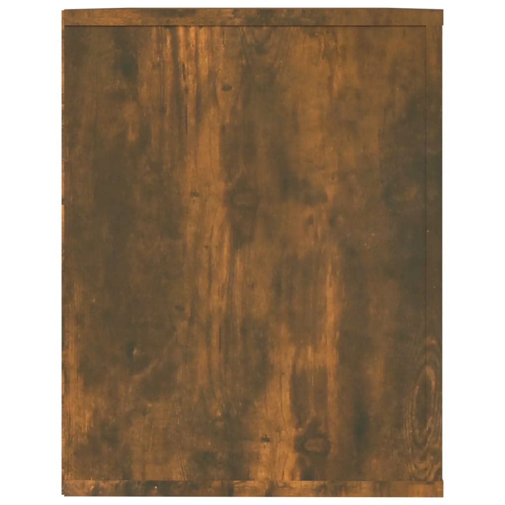 Scarpiera Rovere Fumo 75x35x45 cm in Legno Multistrato