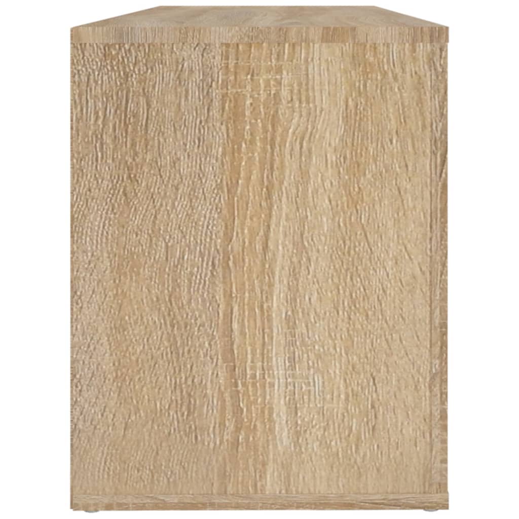 Scarpiera Rovere Sonoma 100x35x45 cm in Legno Multistrato - homemem39