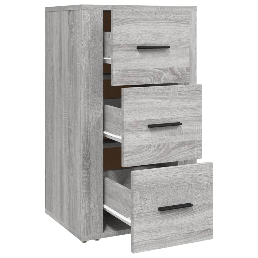 Credenza Grigio Sonoma 40x33x70 cm in Legno Multistrato - homemem39
