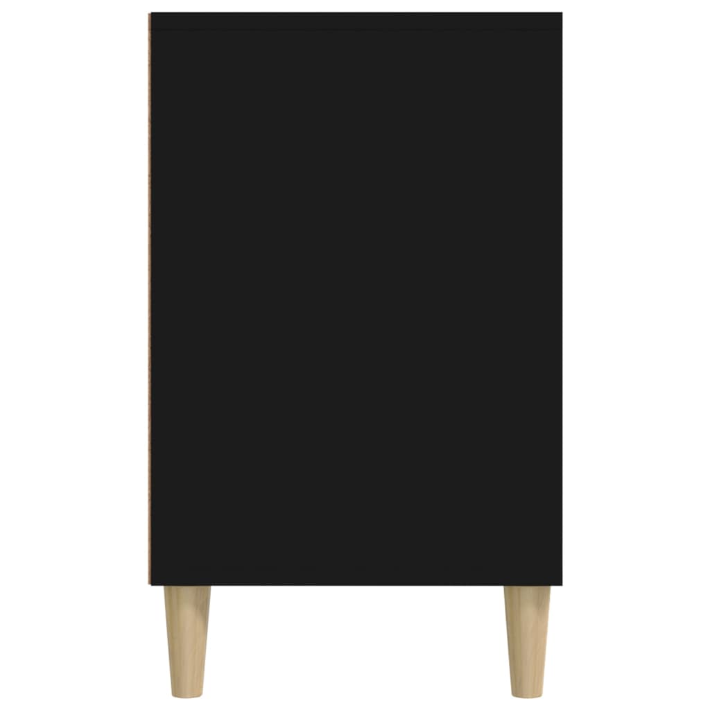 Scarpiera Nera 102x36x60 cm in Legno Multistrato - homemem39
