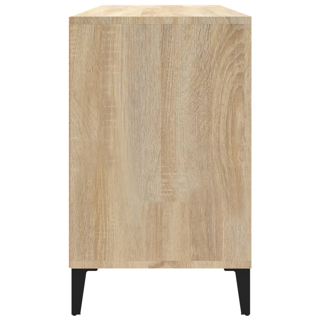 Scarpiera Rovere Sonoma 102x36x60 cm in Legno Multistrato - homemem39