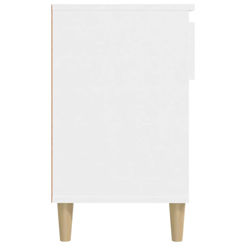 Scarpiera Bianca 102x36x60 cm in Legno Multistrato