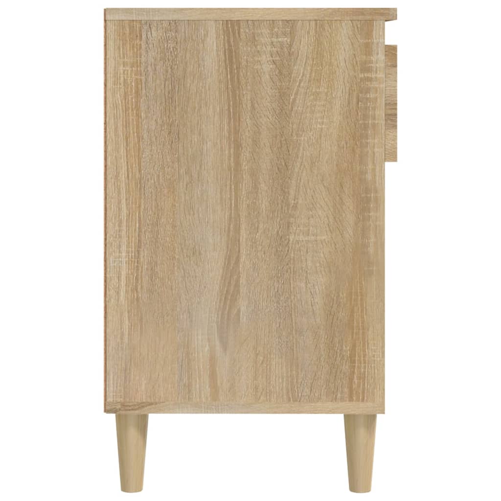 Scarpiera Rovere Sonoma 102x36x60 cm in Legno Multistrato