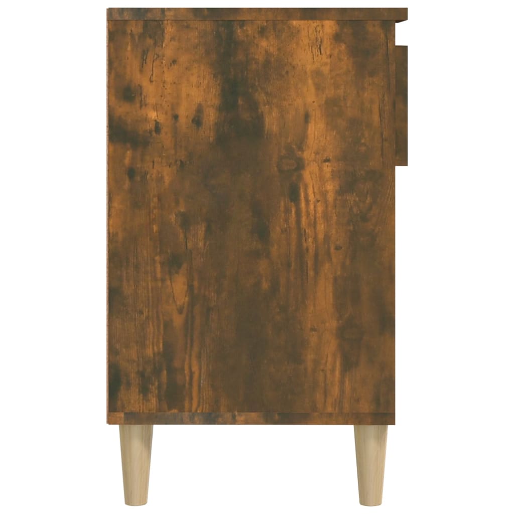 Scarpiera Rovere Fumo 102x36x60 cm in Legno Multistrato - homemem39