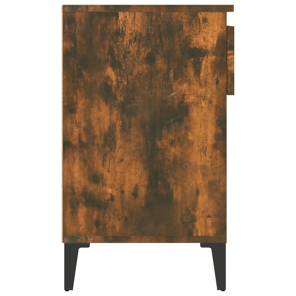 Scarpiera Rovere Fumo 102x36x60 cm in Legno Multistrato - homemem39