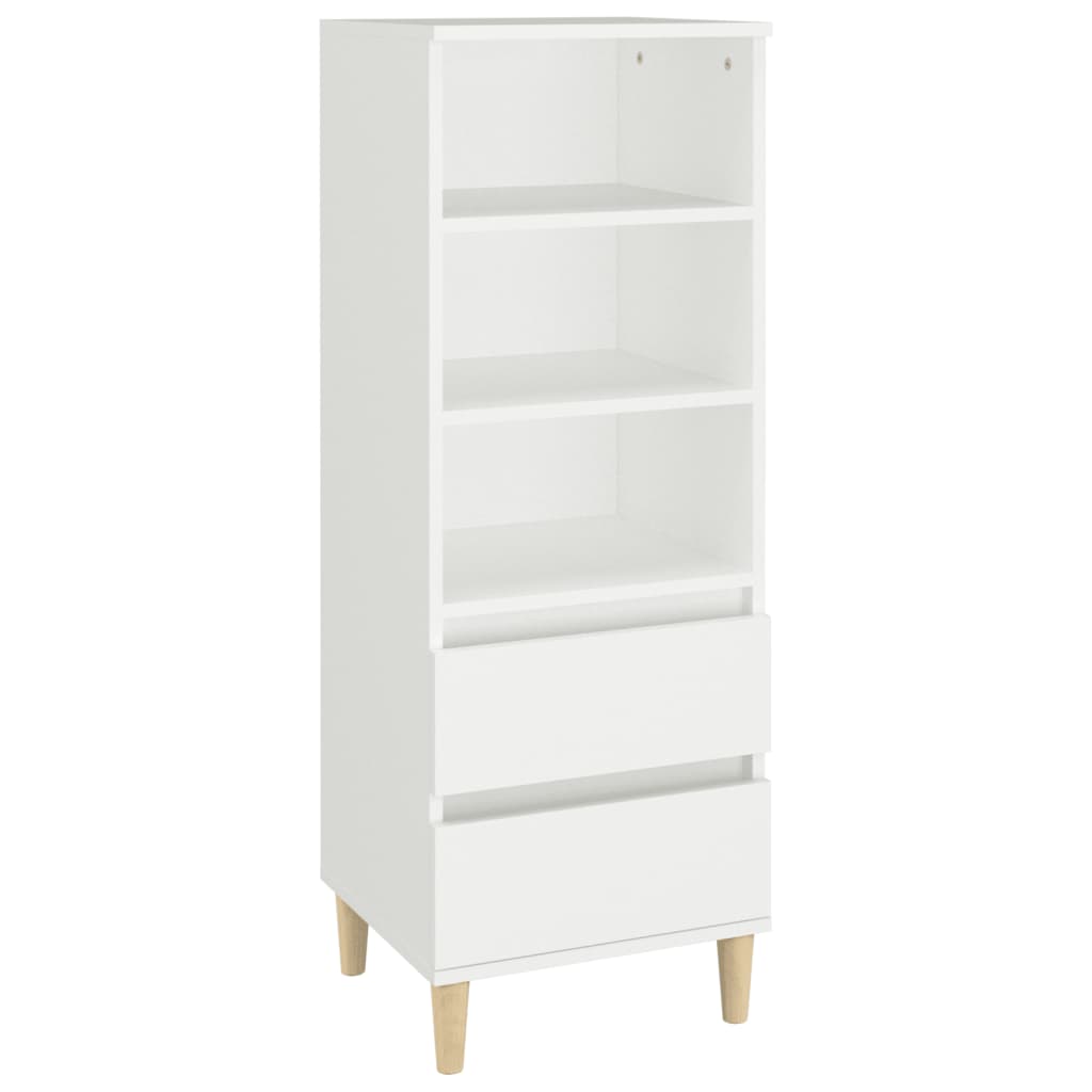 Credenza Bianco 40x36x110 cm in Legno Multistrato - homemem39
