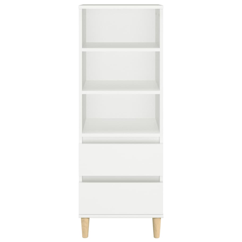 Credenza Bianco 40x36x110 cm in Legno Multistrato - homemem39