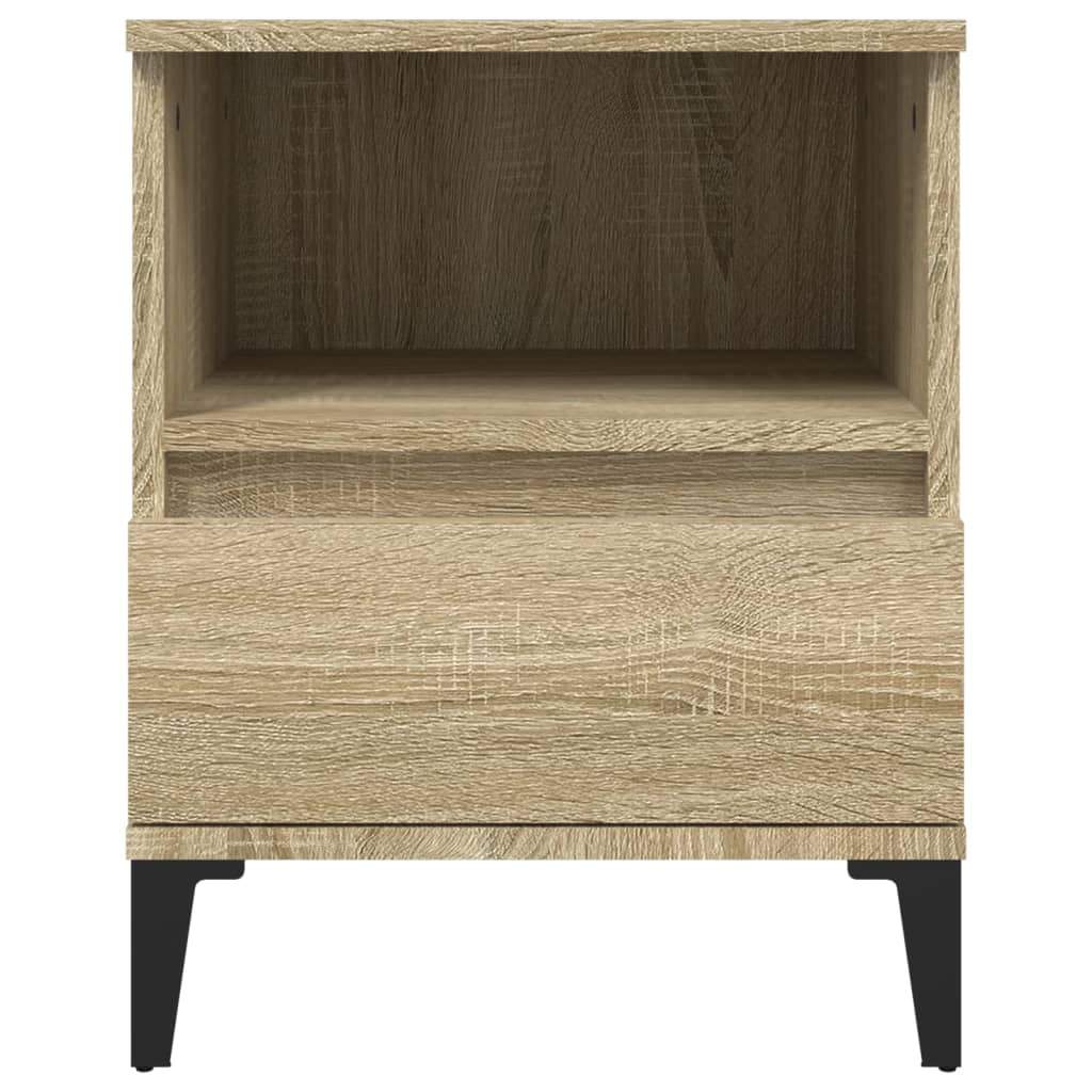 Comodini 2 pz Rovere Sonoma 40x35x50 cm - homemem39