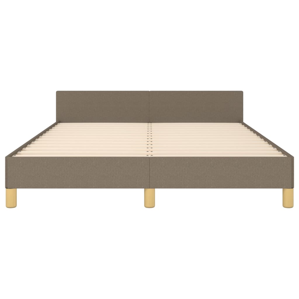 Giroletto senza Materasso Tortora 140x190 cm in Tessuto
