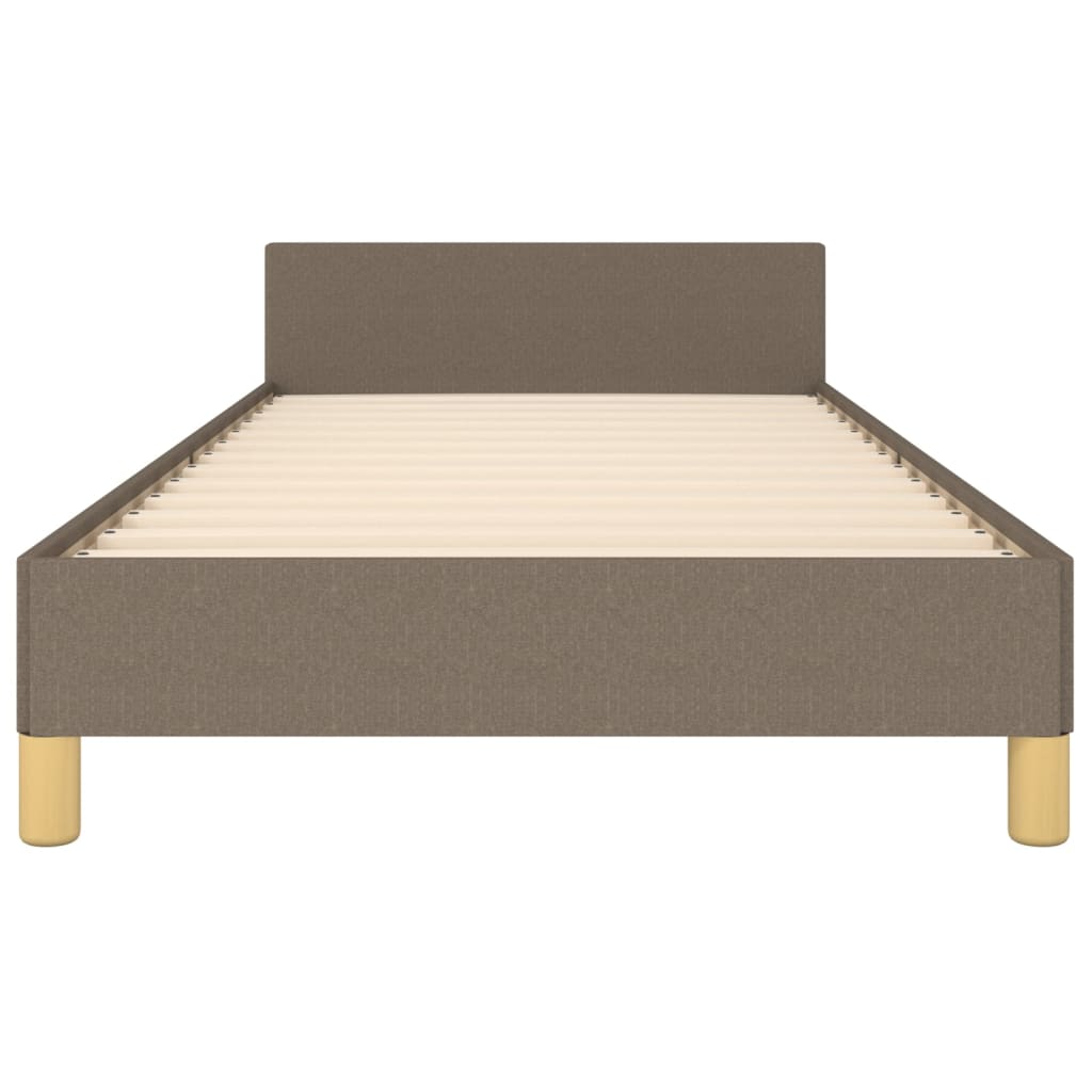 Giroletto senza Materasso Tortora 90x190 cm Tessuto