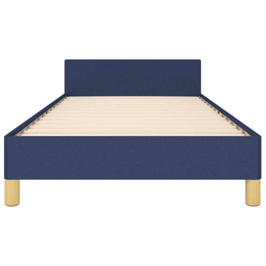 Giroletto senza Materasso Blu 100x200 cm in Tessuto