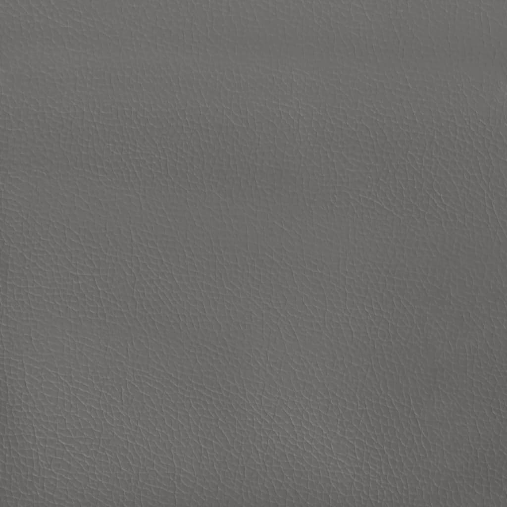 Giroletto con Testiera Crema 80x200 cm in Similpelle