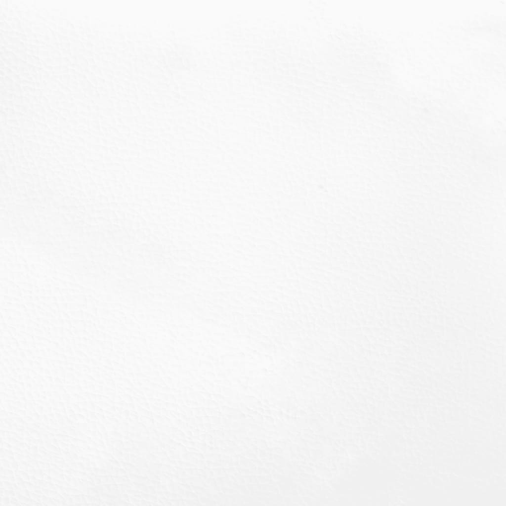 Giroletto con Testiera Bianco 140x190 cm in Similpelle | homemem39