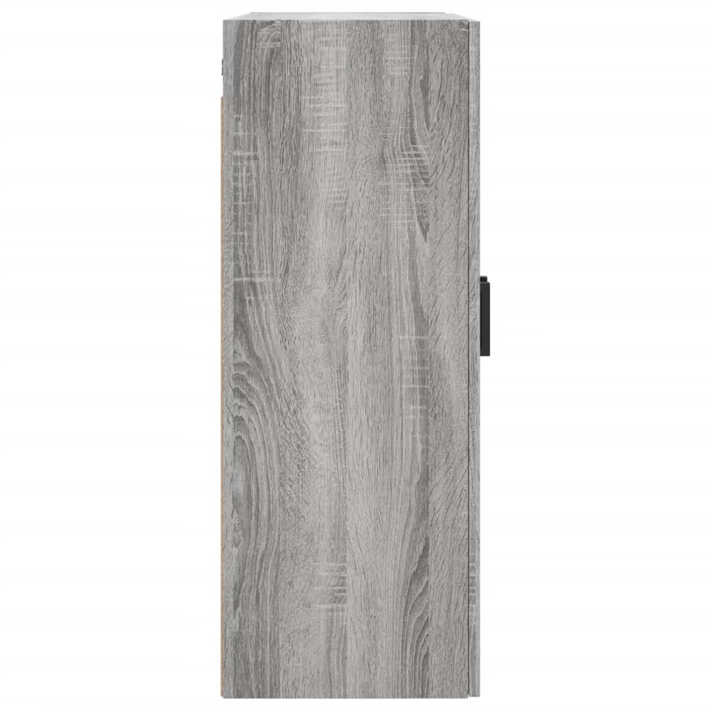 Mobili a Parete 2 pz Grigio Sonoma 69,5x34x90 cm