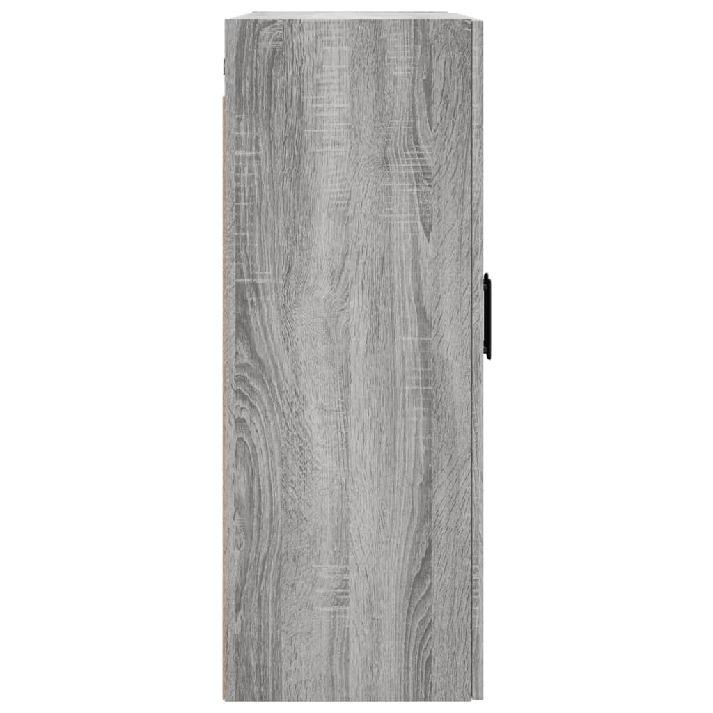 Mobili a Parete 2 pz Grigio Sonoma 69,5x34x90 cm