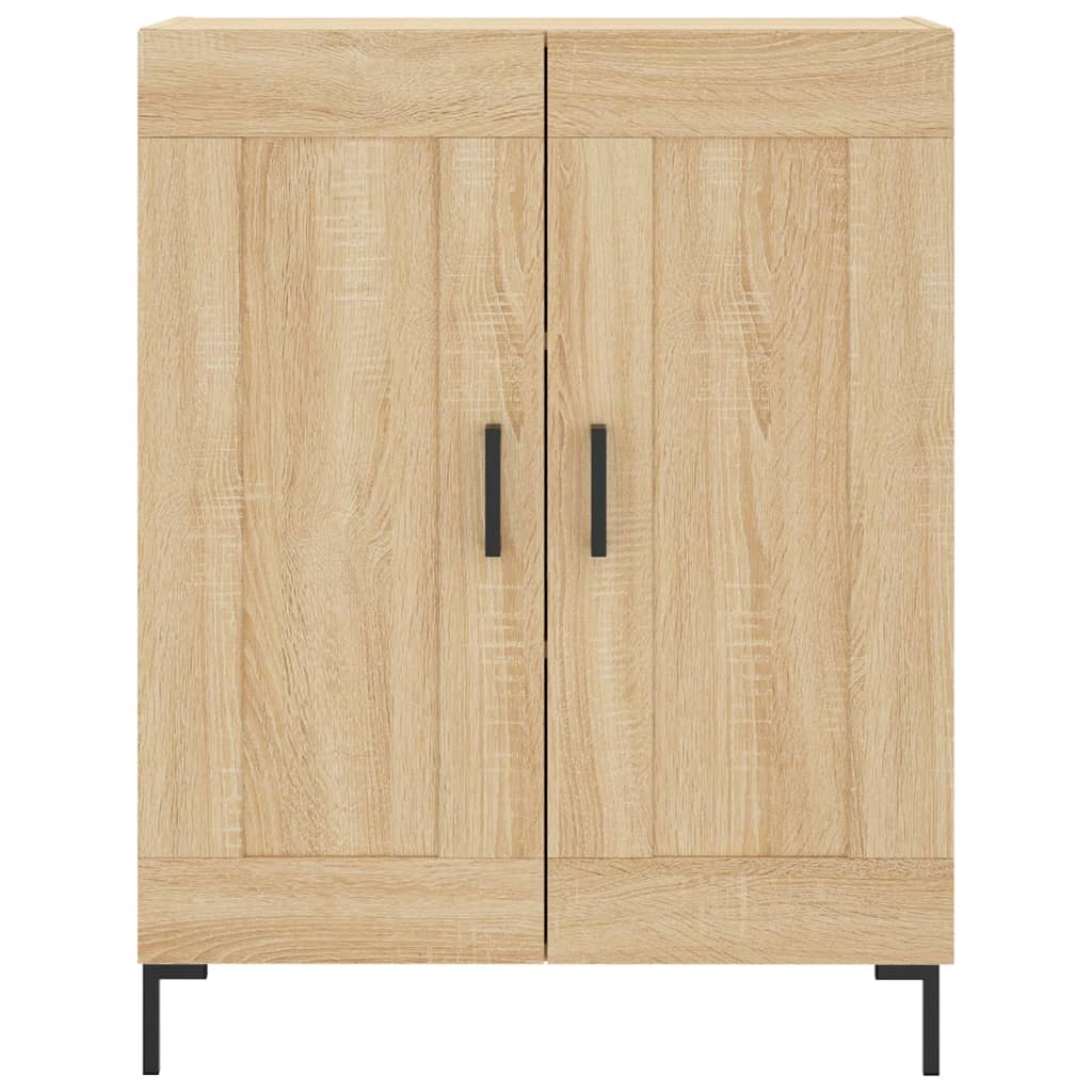 Credenza Rovere Sonoma 69,5x34x180 cm in Legno Multistrato