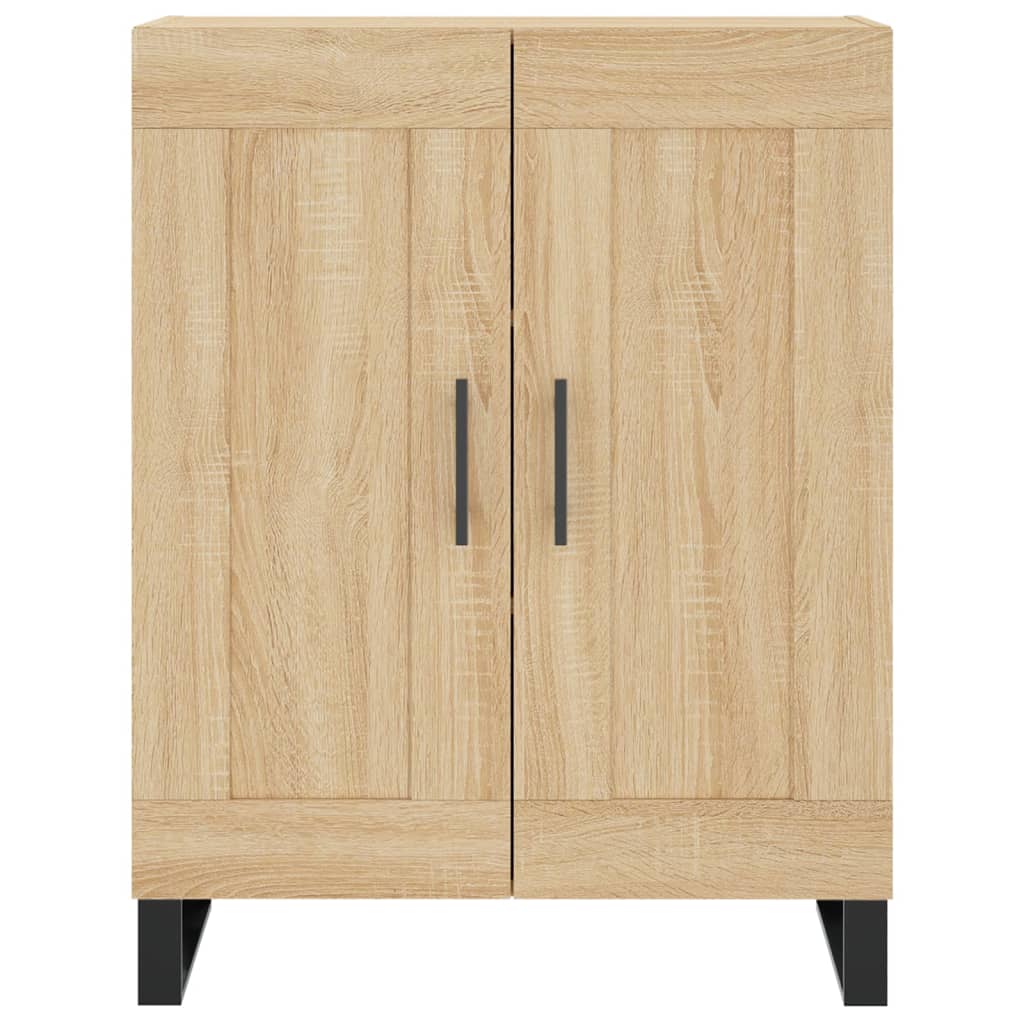 Credenza Rovere Sonoma 69,5x34x180 cm in Legno Multistrato