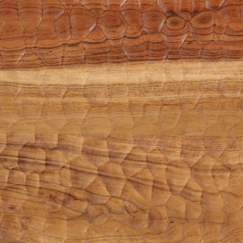 Tavolino da Salotto 80x54x40 cm in Legno Massello di Acacia | homemem39