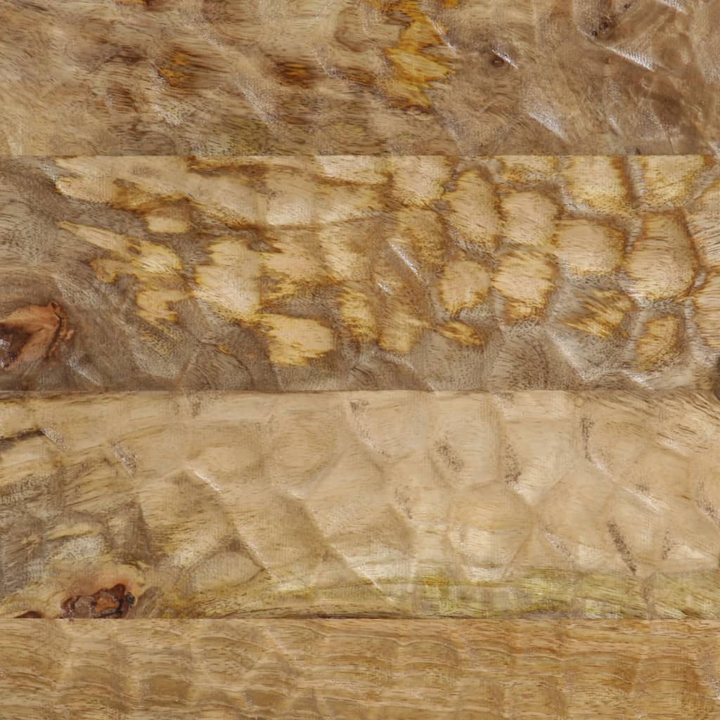 Tavolino da Salotto 80x54x40 cm in Legno Massello di Mango | homemem39
