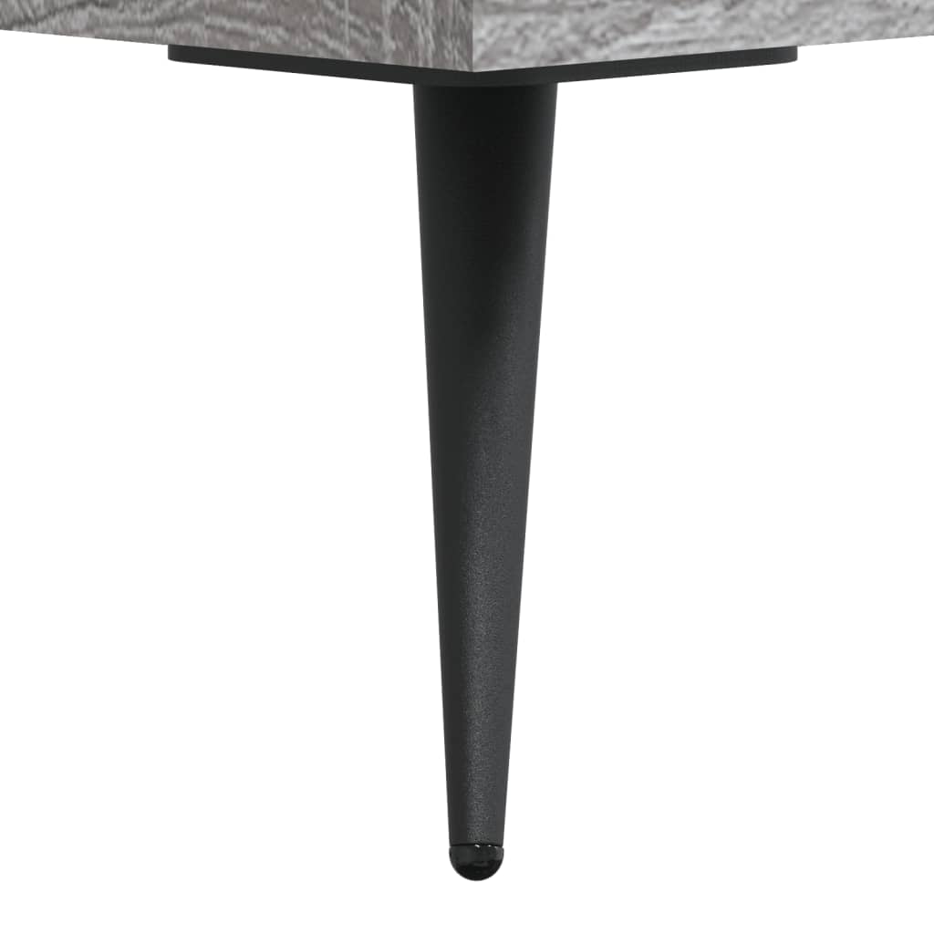 Credenza Grigio Sonoma 90x34x80 cm in Legno Multistrato | homemem39