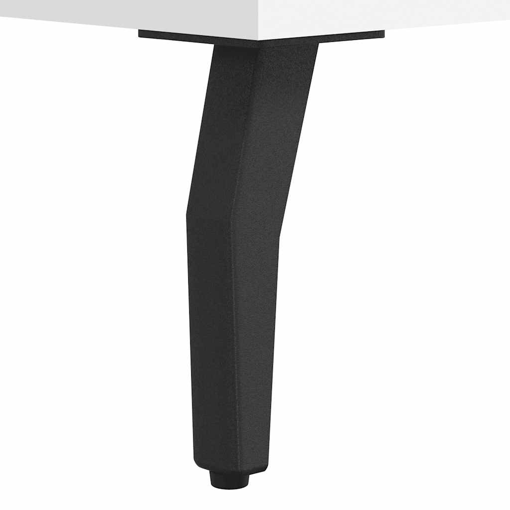 Credenza Bianca 100x36x60 cm in Legno Multistrato | homemem39