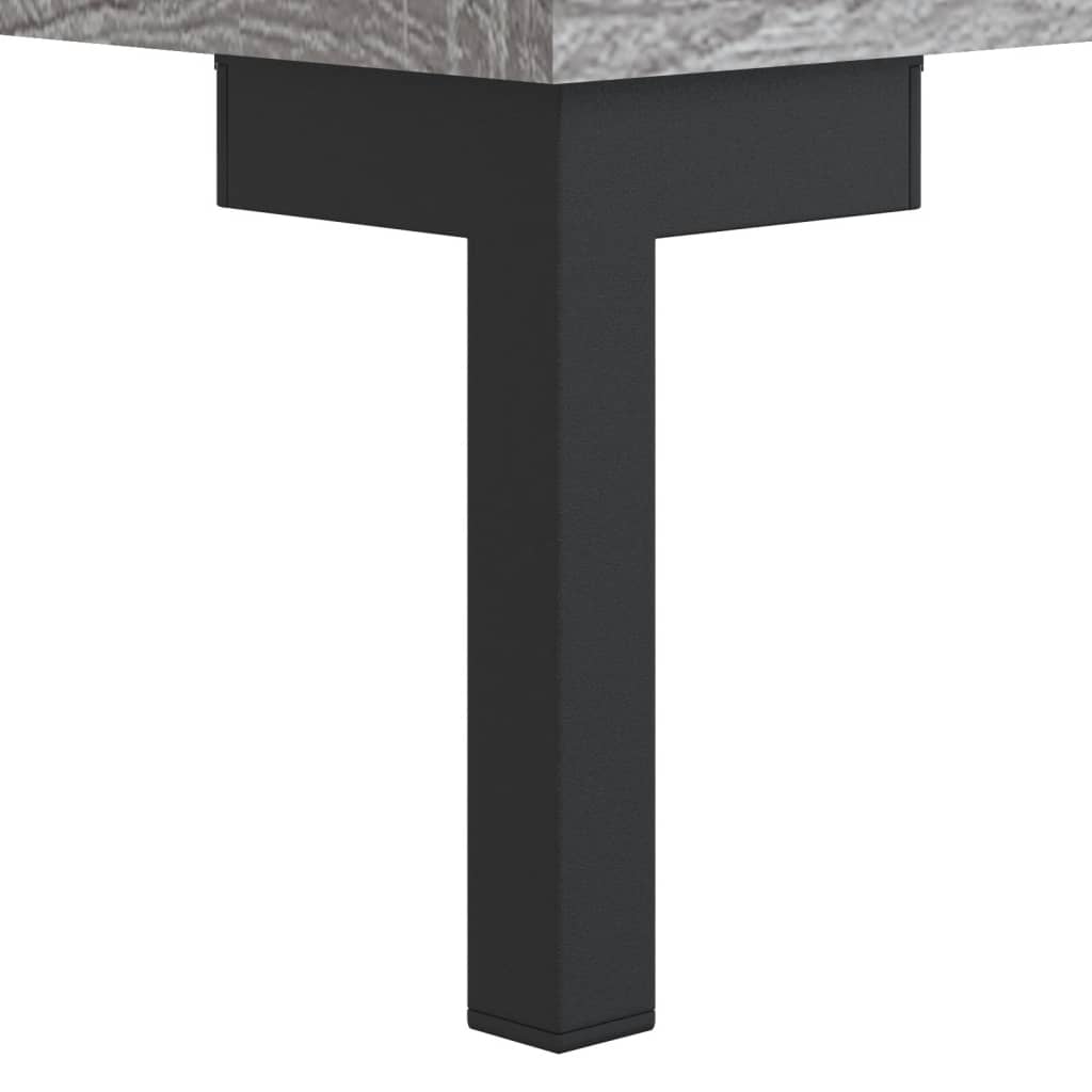 Credenza Grigio Sonoma 69,5x31x115 cm in Legno Multistrato | homemem39