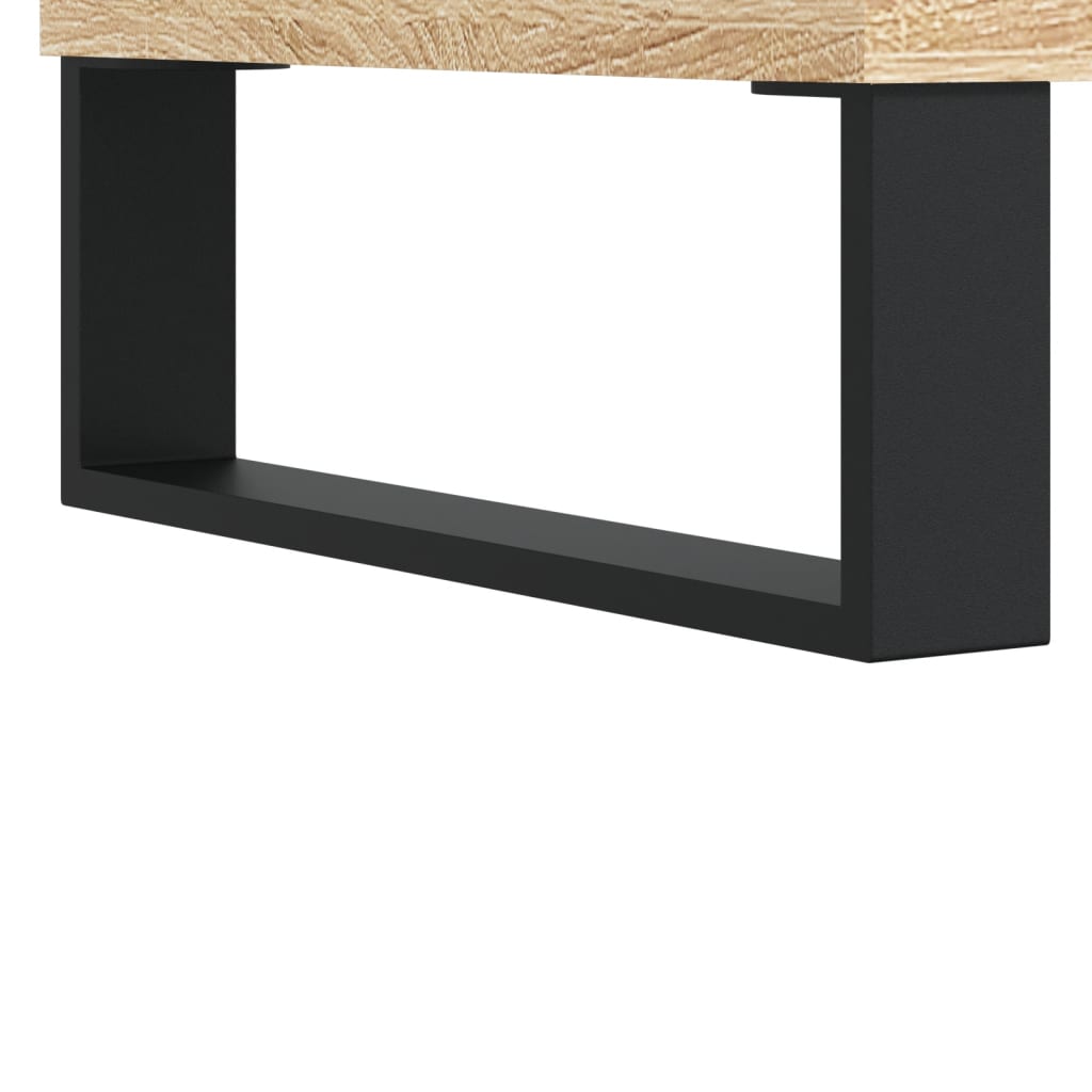 Credenza Rovere Sonoma 69,5x31x115 cm in Legno Multistrato | homemem39