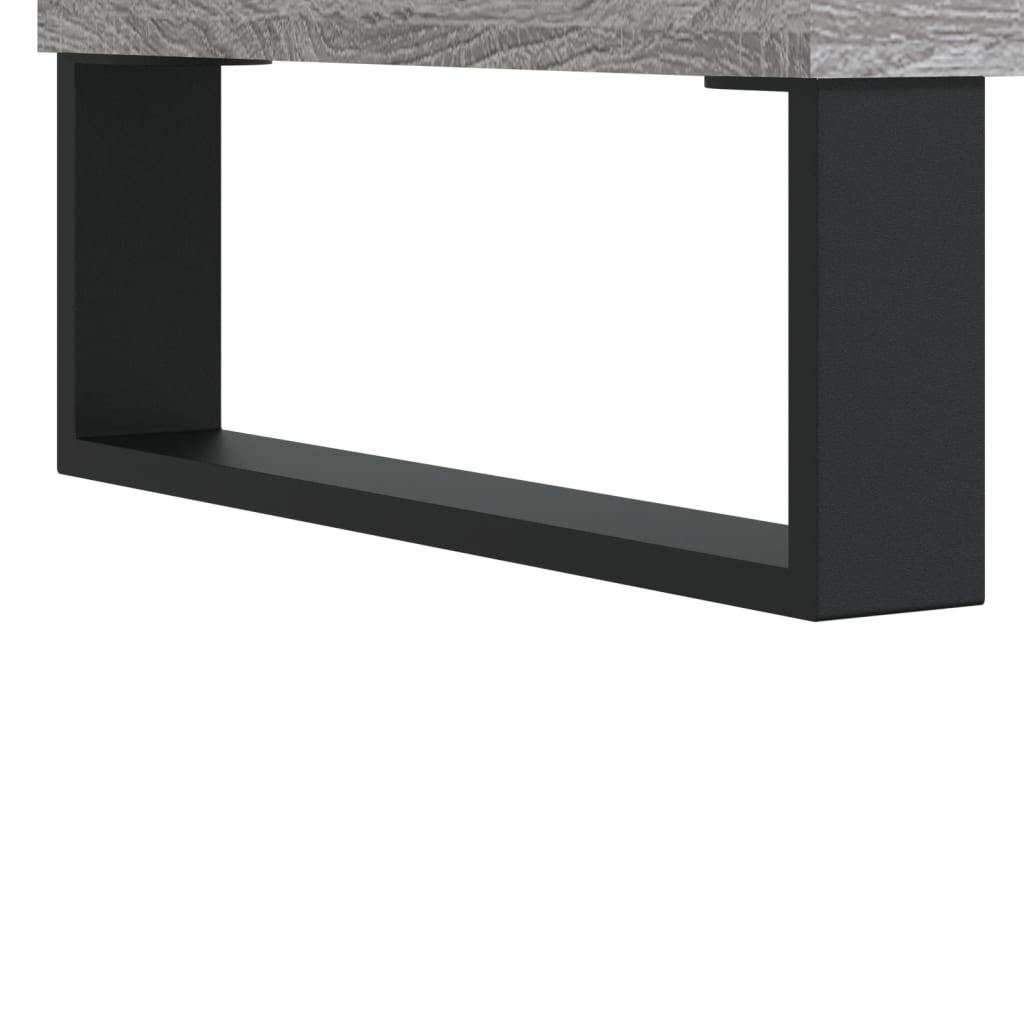 Credenza Grigio Sonoma 69,5x31x115 cm in Legno Multistrato | homemem39