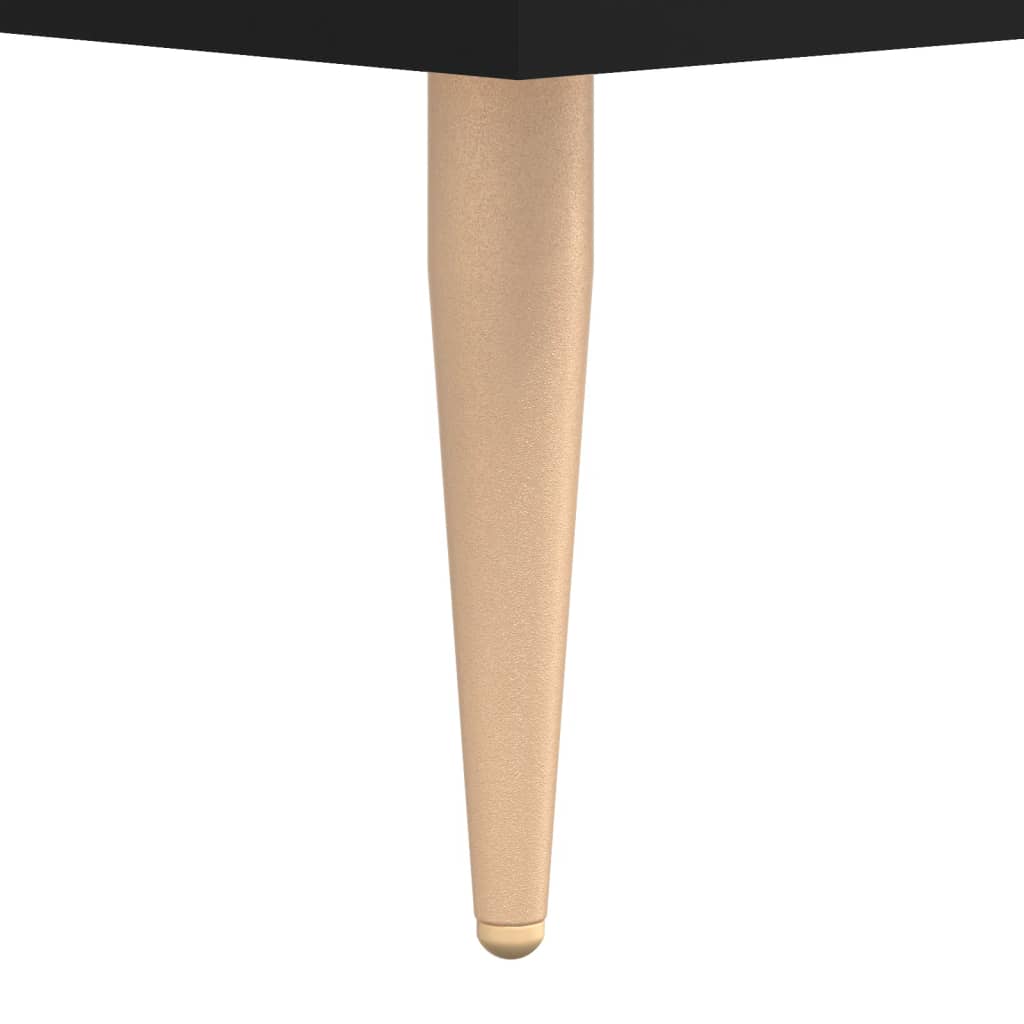 Tavolino da Salotto Nero 90x50x40 cm in Legno Multistrato | homemem39