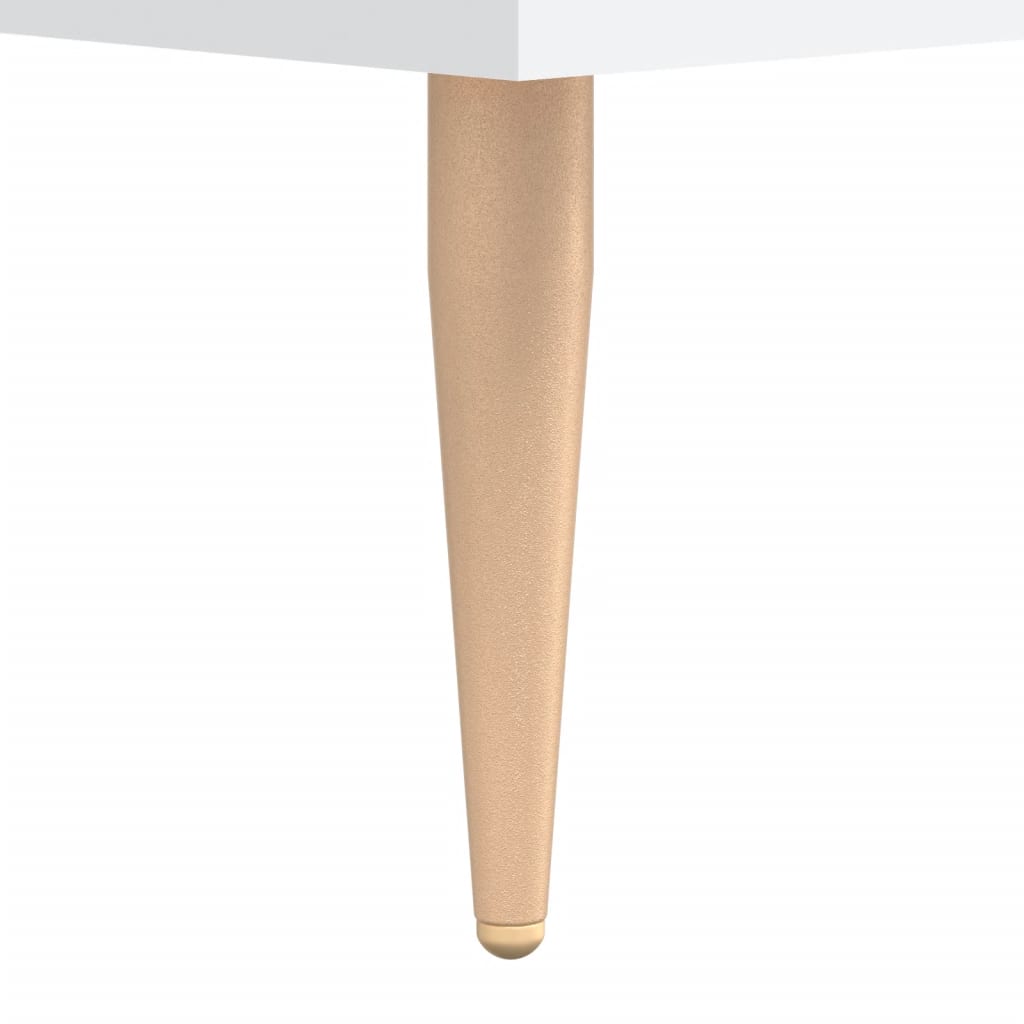 Scarpiera Bianca 60x35x105 cm in Legno Multistrato - homemem39