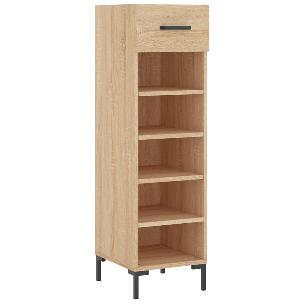 Scarpiera Rovere Sonoma 30x35x105 cm in Legno Multistrato - homemem39