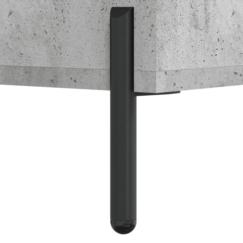 Scarpiera Grigio Cemento 30x35x105 cm in Legno Multistrato - homemem39