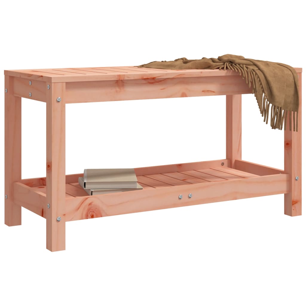 Panca da Giardino 82,5x35x45 cm in Legno Massello di Douglas - homemem39
