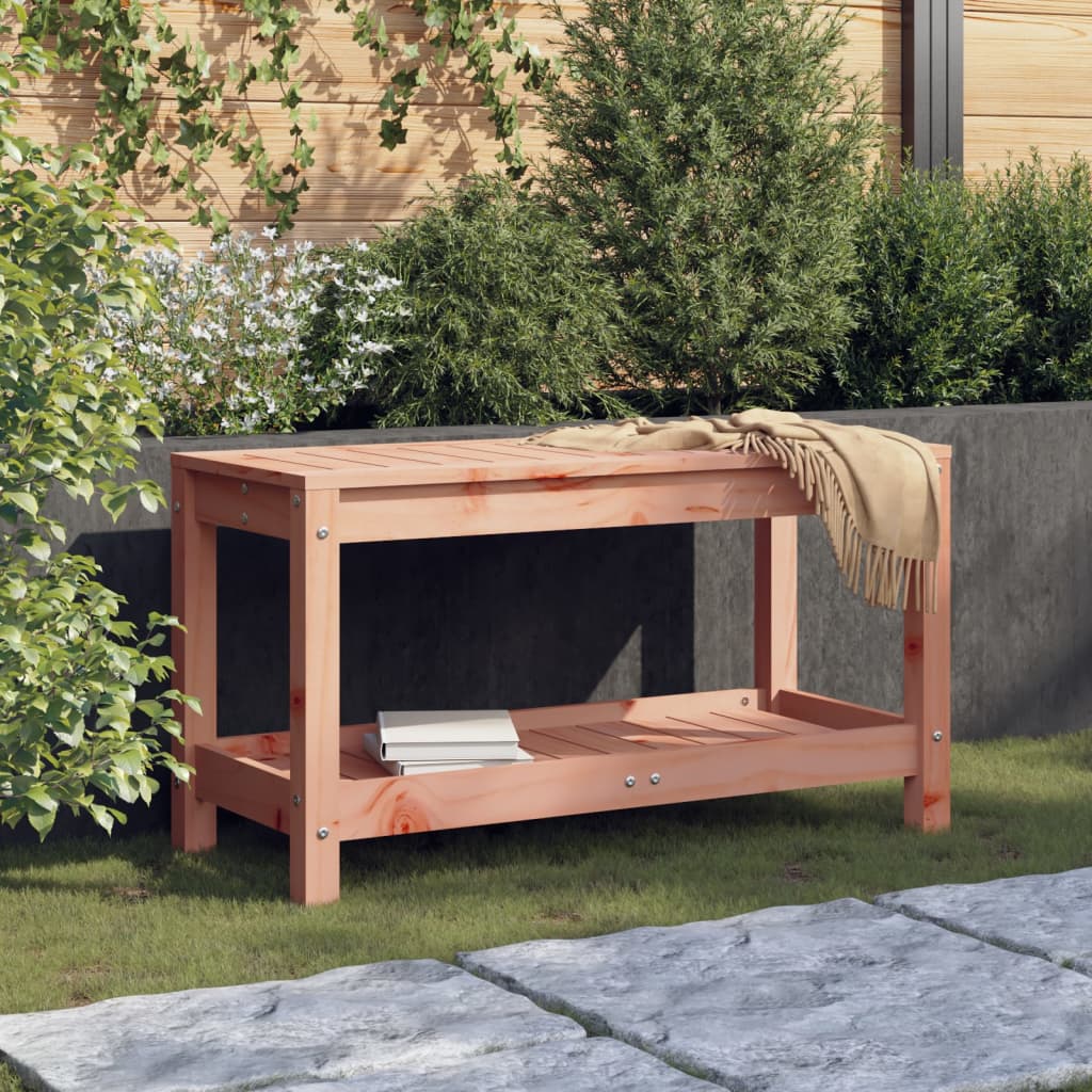 Panca da Giardino 82,5x35x45 cm in Legno Massello di Douglas - homemem39
