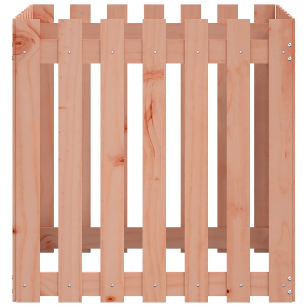 Fioriera Giardino Design Recinzione 70x70x70cm Massello Douglas - homemem39