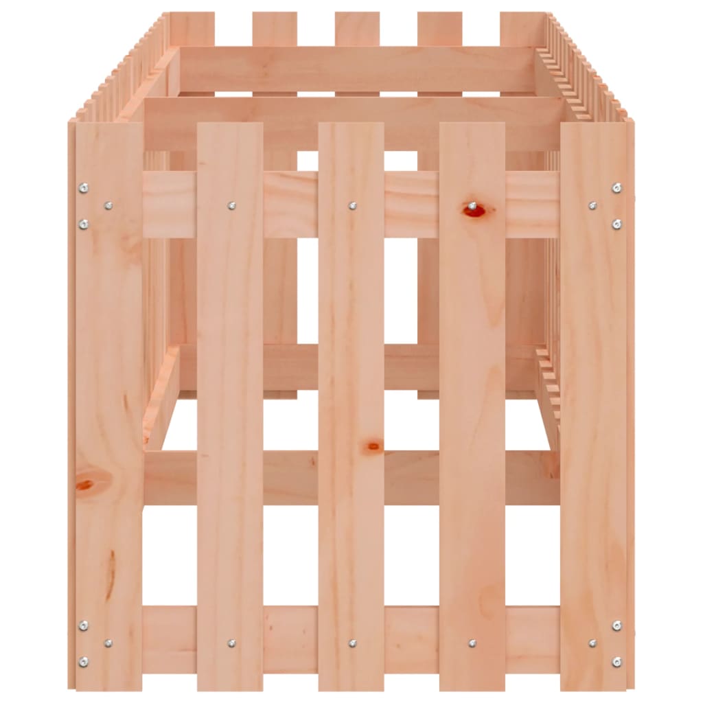 Fioriera da Giardino Recinzione 200x50x50cm Massello Douglas - homemem39