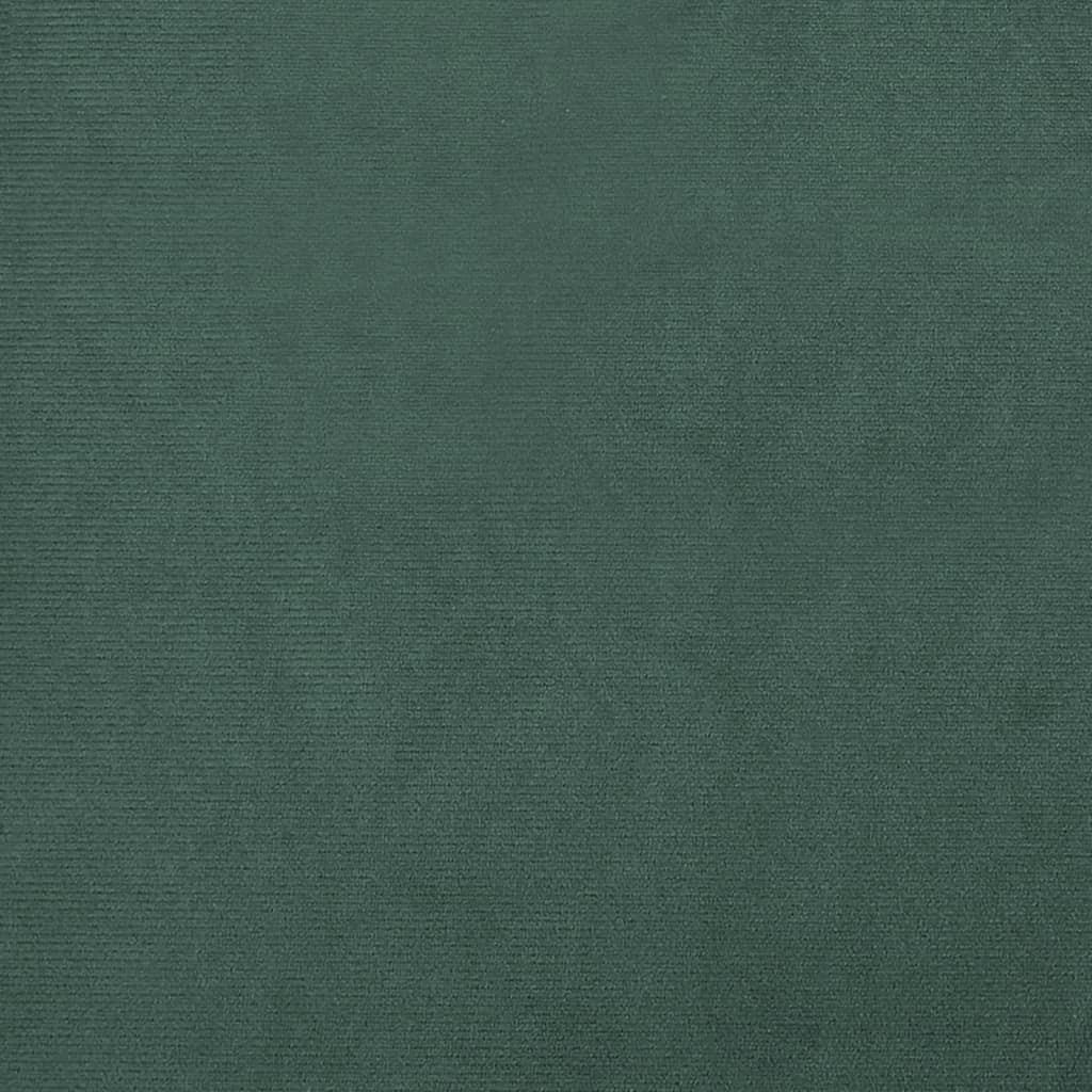 Poltrona Cabriolet Verde Scuro in Velluto