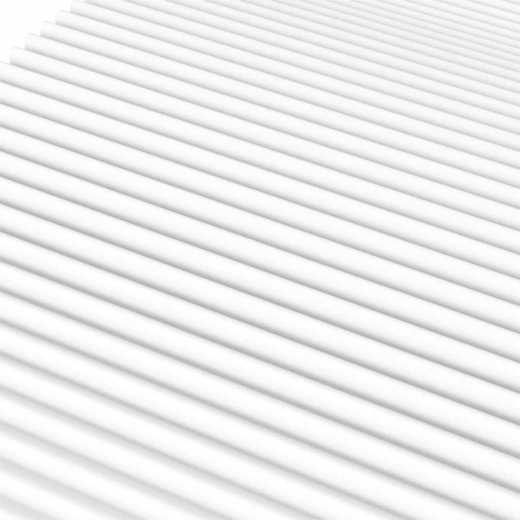 Materasso in Schiuma Bianco 140x190 cm Durezza H2 H3 - homemem39